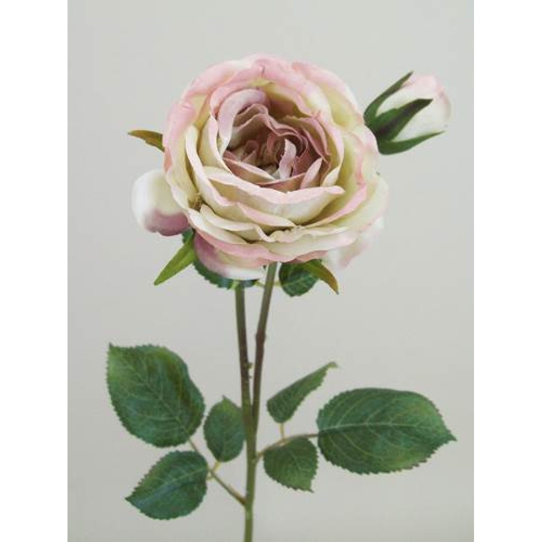 Artificial Vintage Roses Pink 48cm Artificial Flowers
